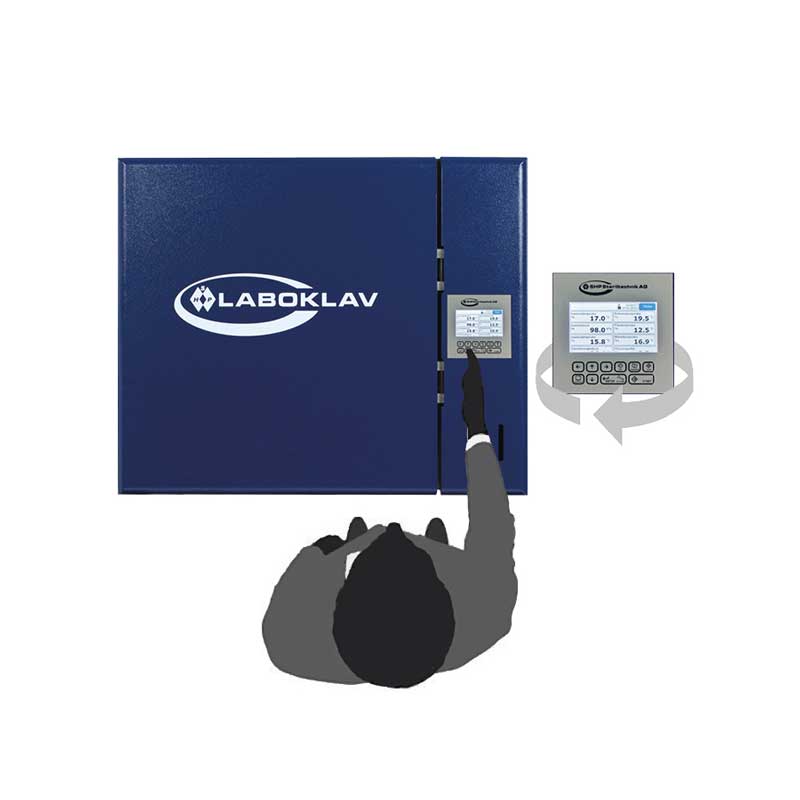 Laboklav 55-195 – Wyświetlacz