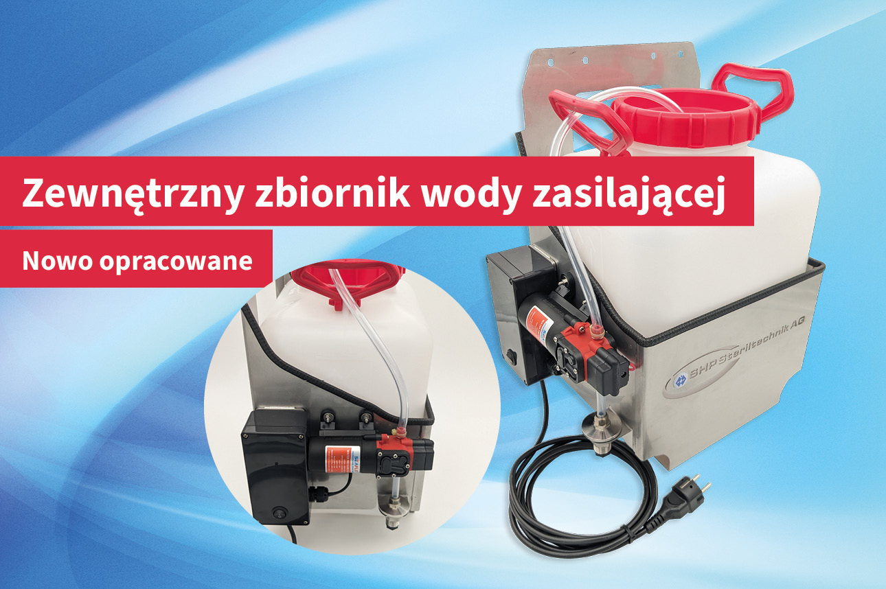 Zewnętrzny zbiornik wody zasilającej