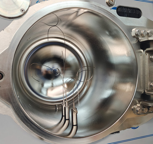 Pomiar rozkładu temperatury w pustej komorze