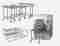 baskets and trays, carts, trolleys, shelves, and collars for pass-through laboratory autoclaves, autoclaves